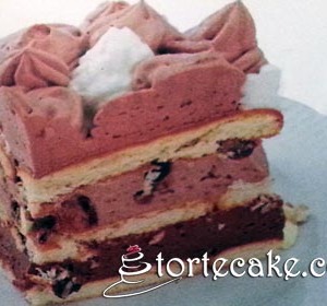 Čokoladni kolač s keksom